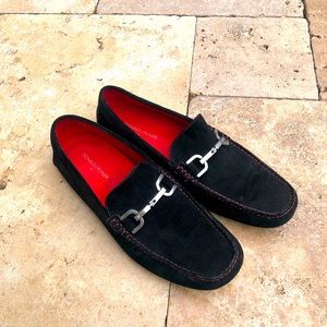 Donald J Pliner Suede Loafers size 9.5
